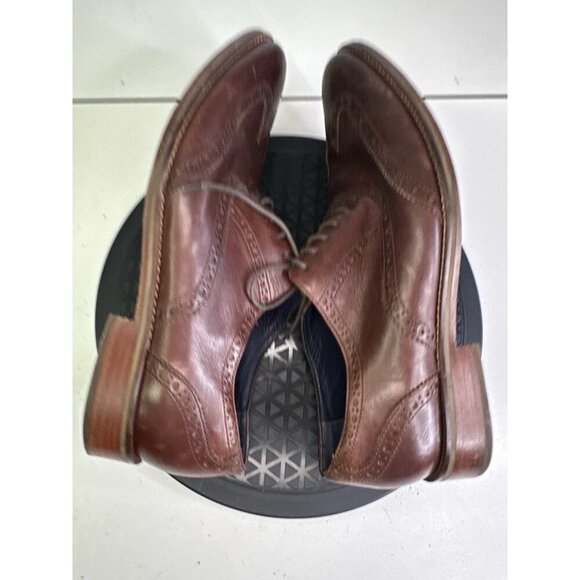 Cole Haan Brown Wingtip Oxfords Sz 10.5 M - Picture 7 of 11